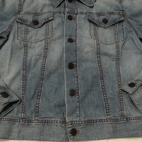 Talbots Vintage Lightweight Denim Jacket  Size 12 - Picture 2 of 10